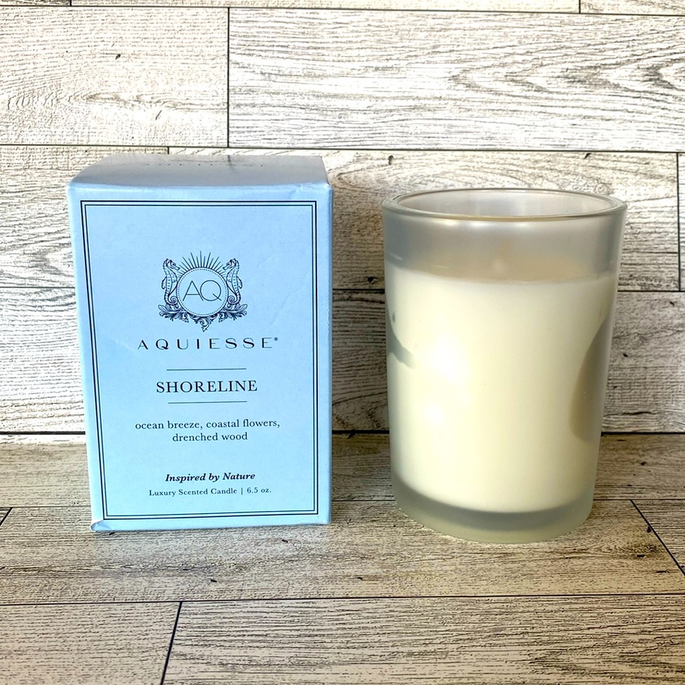 Aquiesse Shoreline Luxury Scented Candle 6.5 oz.